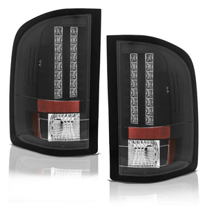 Calaveras Silverado 07-18 Led negras