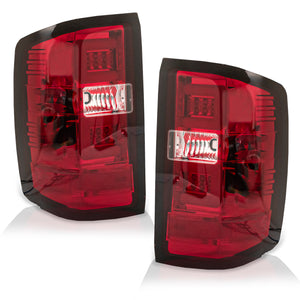 Calaveras Silverado 07-17 LED rojas performance