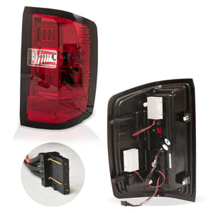 Calaveras Silverado 07-17 LED rojas performance