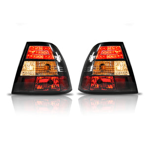 Calaveras Jetta 99-07 Led negras