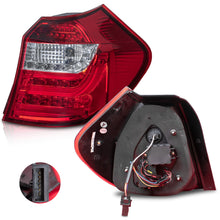 Load image into Gallery viewer, Calaveras Bmw Serie 1 04-11 LED rojas Performance