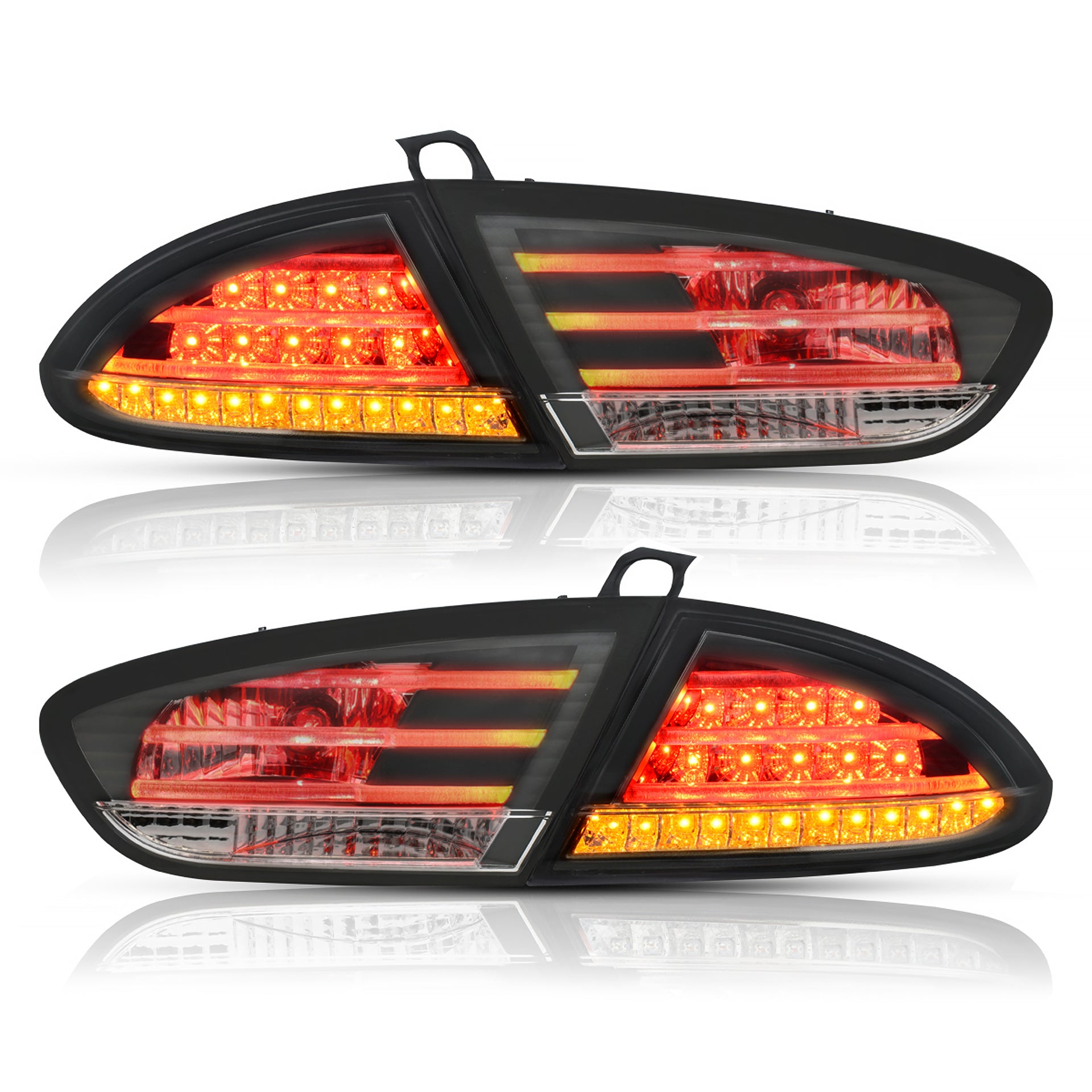 Calaveras Leon 10-13 LED negras Performance