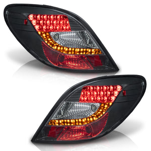 Calaveras Peugeot 207 98-07 LED negras Performance