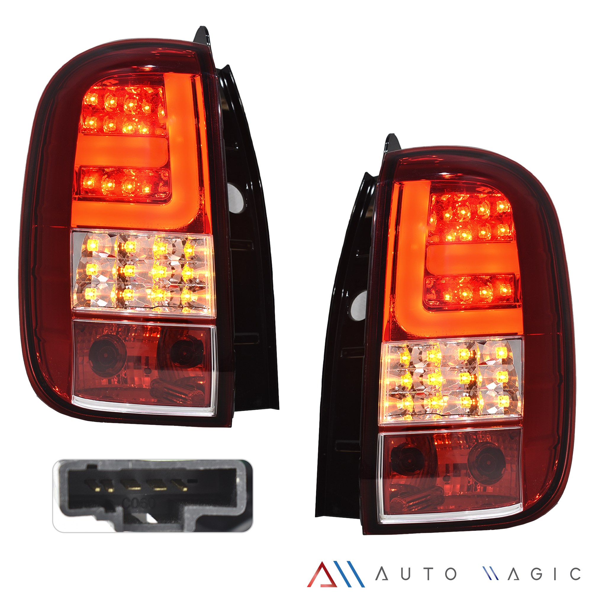 Calaveras Duster 10-15 LED Rojas Performance