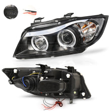 Load image into Gallery viewer, Faros Bmw Ser3 06-11 c/lupa y ojo de angel Performance
