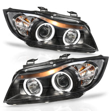 Load image into Gallery viewer, Faros Bmw Ser3 06-11 c/lupa y ojo de angel Performance
