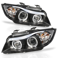 Load image into Gallery viewer, Faros Bmw Ser3 06-11 c/lupa y ojo de angel Performance