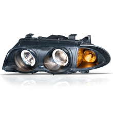 Cargar imagen en el visor de la galería, Faros Bmw Serie 3 99-01 c/lupa y ojo de angel Performance