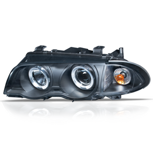 Faros Bmw Serie 3 99-01 c/lupa y ojo de angel Performance