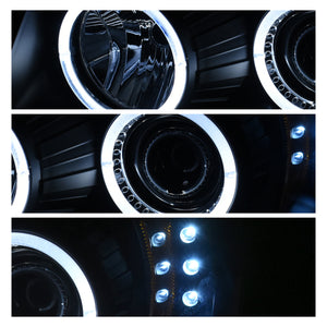 Faros Cherokee 99-04 c/lupa y ojo de angel Performance