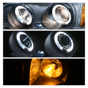 Faros Bmw Serie 3 99-01 c/lupa y ojo de angel Performance