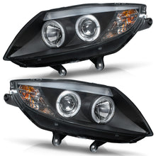 Cargar imagen en el visor de la galería, Faros Bmw Z4 03-08 c/lupa y ojo de angel Performance