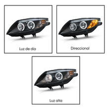 Cargar imagen en el visor de la galería, Faros Bmw Z4 03-08 c/lupa y ojo de angel Performance