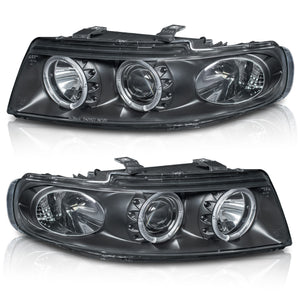 Faros Leon 99-06 c/lupa ojo de ángel Performance
