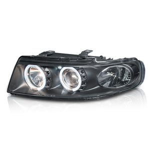 Faros Leon 99-06 c/lupa ojo de ángel Performance