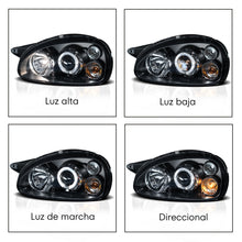 Cargar imagen en el visor de la galería, Faros Chevy C1 94-03 c/lupa ojo ángel Performance