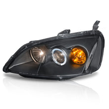 Load image into Gallery viewer, Faros Civic coupe 01-03 c/lupa y ojo de angel