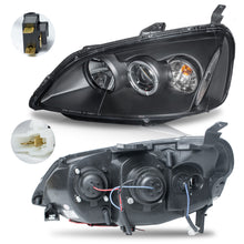 Load image into Gallery viewer, Faros Civic coupe 01-03 c/lupa y ojo de angel