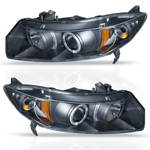 Load image into Gallery viewer, Faros Civic Coupe 06-11 c/lupa y ojo de angel