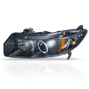 Faros Civic Coupe 06-11 c/lupa y ojo de angel