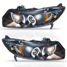 Load image into Gallery viewer, Faros Civic Coupe 06-11 c/lupa y ojo de angel