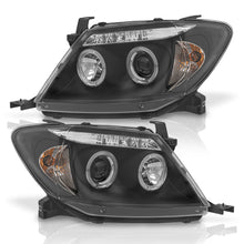 Cargar imagen en el visor de la galería, Faros Hilux 09-11 c/lupa ojo de ángel Performance
