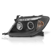 Cargar imagen en el visor de la galería, Faros Hilux 09-11 c/lupa ojo de ángel Performance