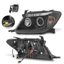 Cargar imagen en el visor de la galería, Faros Hilux 09-11 c/lupa ojo de ángel Performance