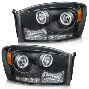 Faros Ram 06-08 c/lupa y luz de dia Performance