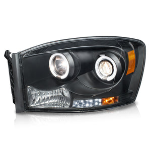 Faros Ram 06-08 c/lupa y luz de dia Performance