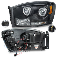 Cargar imagen en el visor de la galería, Faros Ram 06-08 c/lupa y luz de dia Performance