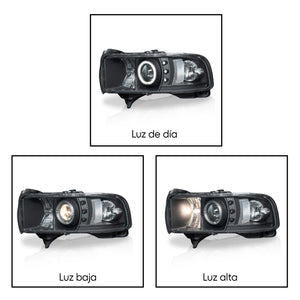 Faros Ram 94-01 c/lupa y ojo de angel