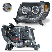 Cargar imagen en el visor de la galería, Faros Tacoma 05-11 c/lupa y luz de dia Performance