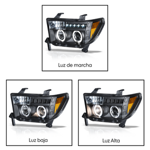 Faros Tundra 07-13 c/lupa ojo ángel Performance