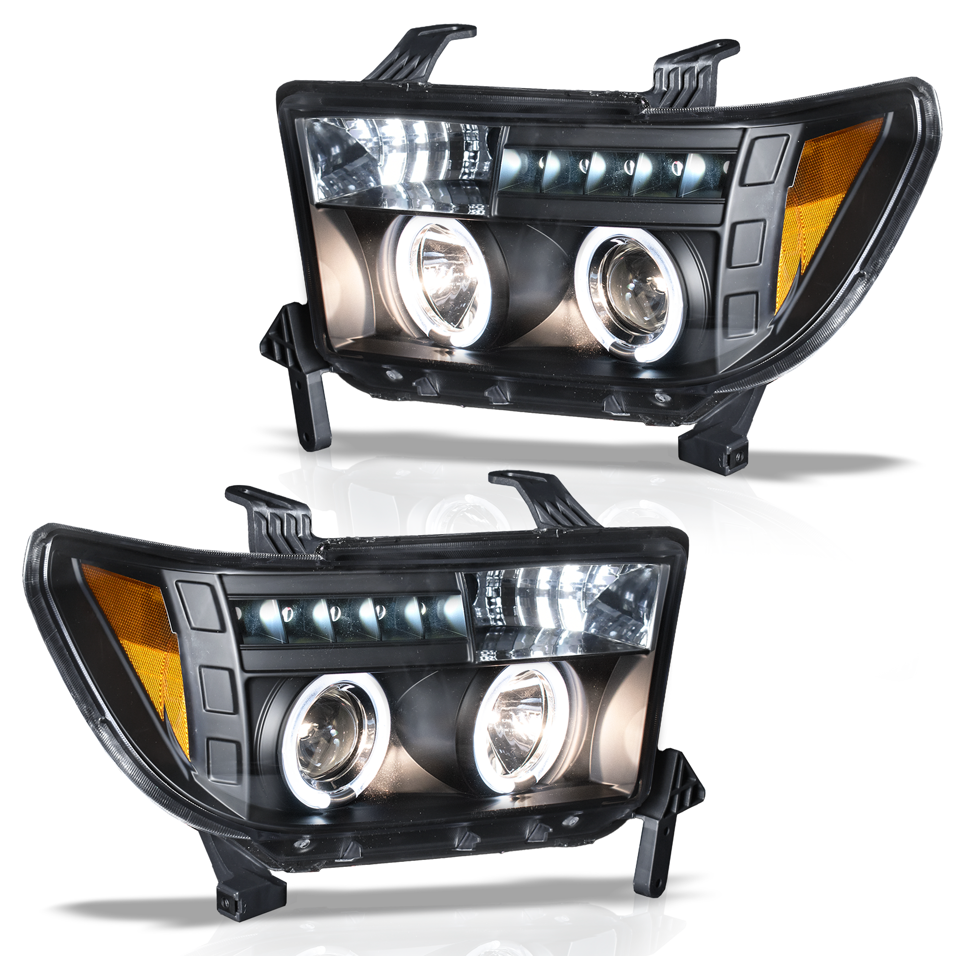 Faros Tundra 07-13 c/lupa ojo ángel Performance