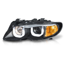 Load image into Gallery viewer, Faros Bmw Serie 3 02-05 c/lupa y luz de dia Performance
