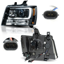 Load image into Gallery viewer, Faros Suburban/Thoe 07-14 c/lupa y luz de dia