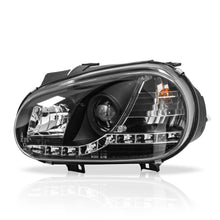 Load image into Gallery viewer, Faros Golf  00-05 c/lupa tira de Led