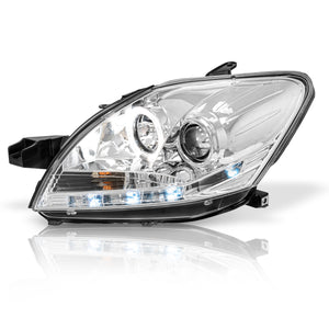 Faros Yaris 06-15 sedan c/lupa tira LED Performance