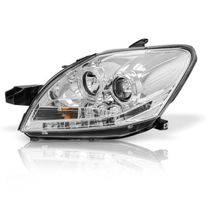 Faros Yaris 06-15 sedan c/lupa tira LED Performance