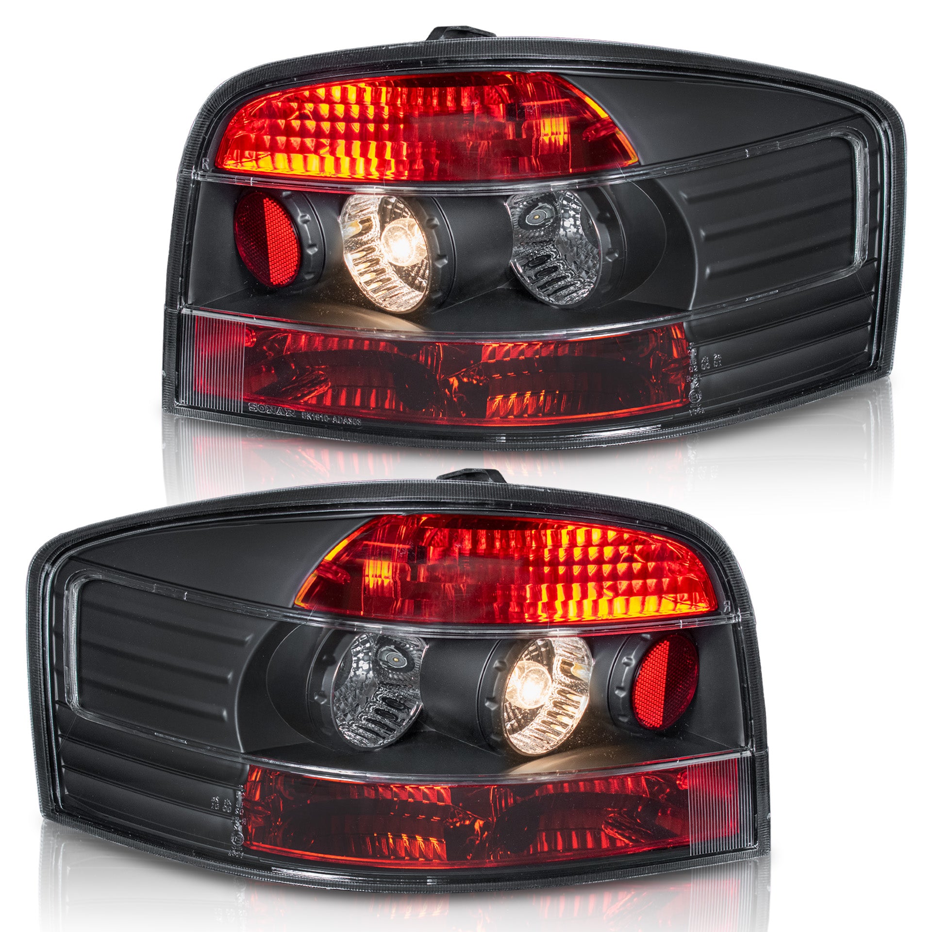 Calavreras Audi A3 04-08 Ambiente, Base, Advance, S3 negras performance