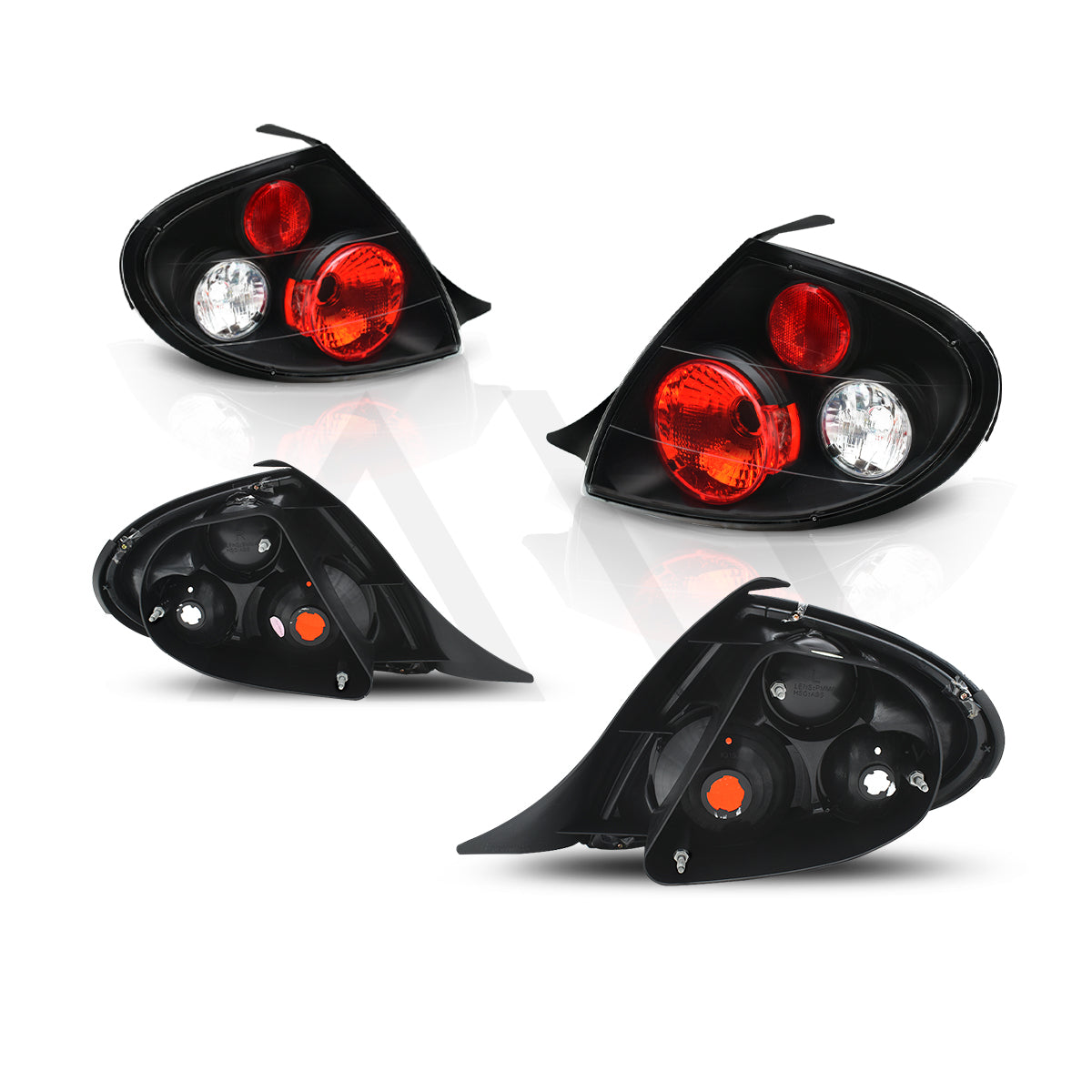 Calaveras Neon 00-02 negras