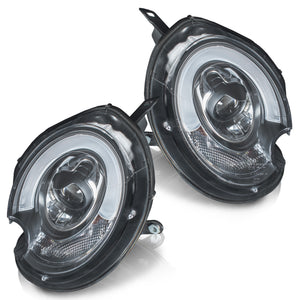 Faros Minicooper 07-13 c/lupa y luz de dia Performance