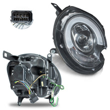 Load image into Gallery viewer, Faros Minicooper 07-13 c/lupa y luz de dia Performance