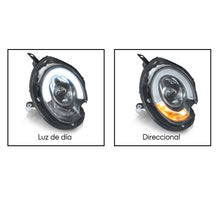 Load image into Gallery viewer, Faros Minicooper 07-13 c/lupa y luz de dia Performance