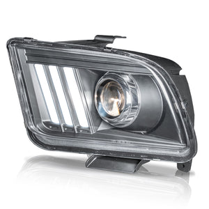 Faros Mustang 05-09 c/lupa y luz de dia Performance