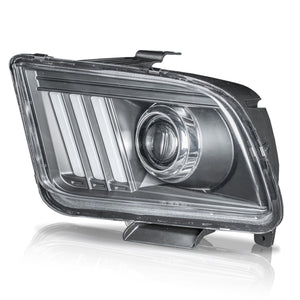 Faros Mustang 05-09 c/lupa y luz de dia Performance