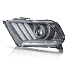 Load image into Gallery viewer, Faros Mustang 10-14 c/lupa y luz de dia senciaciales