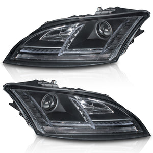 Faros Audi TT 07-15 c/ lupa, full LED secuenciales Performance