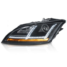 Cargar imagen en el visor de la galería, Faros Audi TT 07-15 c/ lupa, full LED secuenciales Performance